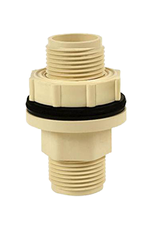 Tank nipple threaded